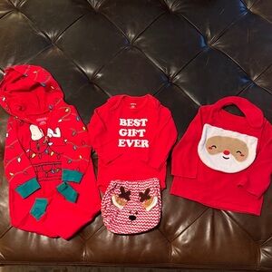 Peanuts Red Festive Hoodie